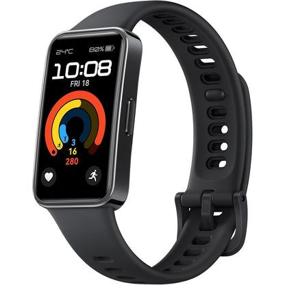 266182 - HUAWEI Band 9, Orë inteligjente, TruSleep 4.0, Monitorim i gjumit, Jetëgjatësi baterie deri në 14 ditë, iOS dhe Android, Starry Black, Garanci 30-mujore