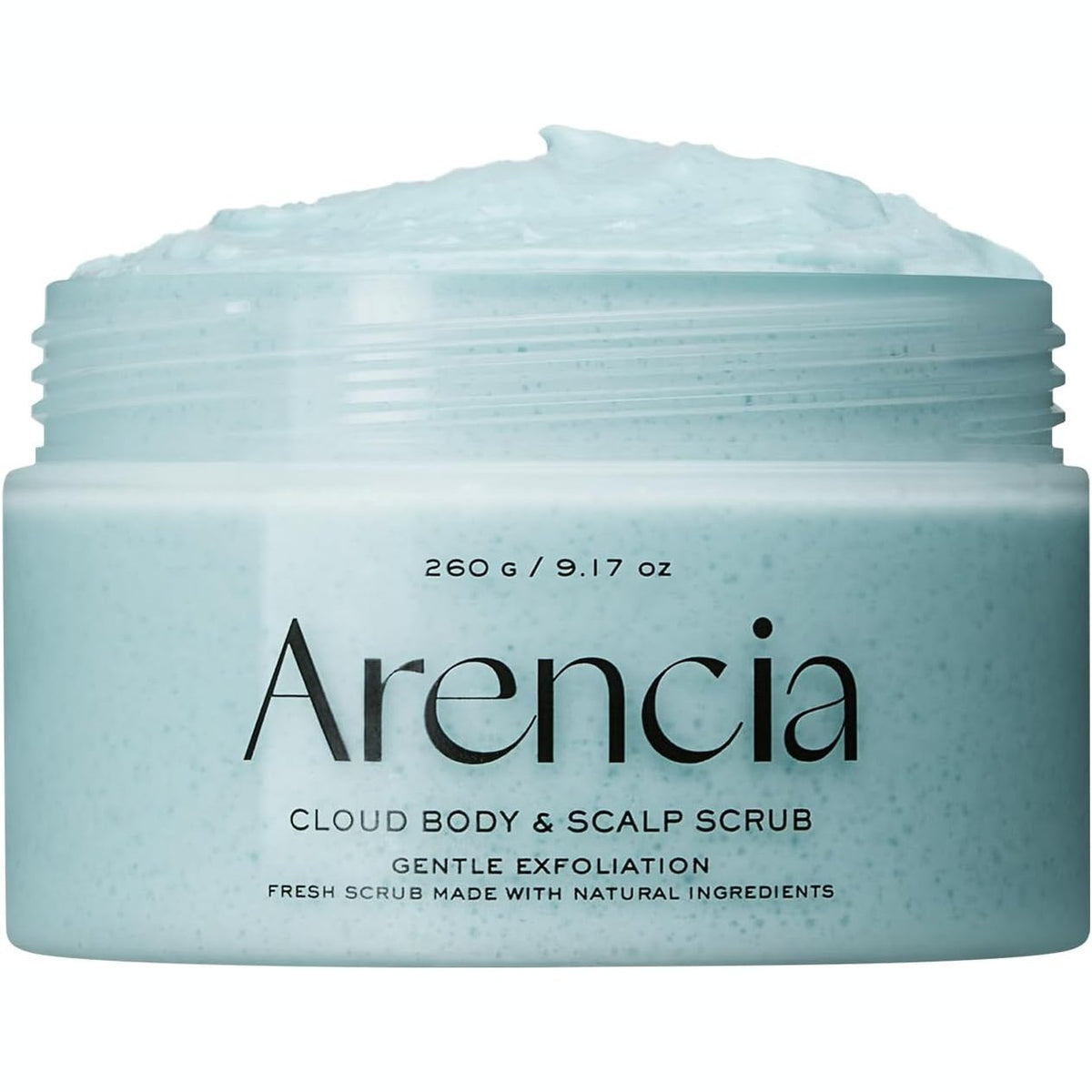 303293 - FRESH CLOUD Skrab për Trupin dhe Skalpin me Mente Franceze dhe Zambak, 260 g