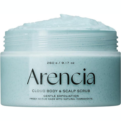 303293 - FRESH CLOUD Skrab për Trupin dhe Skalpin me Mente Franceze dhe Zambak, 260 g