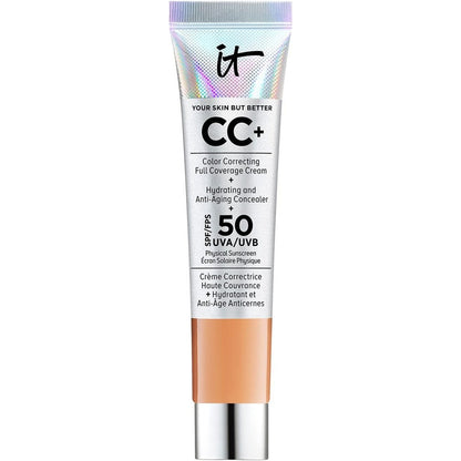 290034 - IT COSMETICS Krem CC SPF50+ Krem Korrektues me Mbulim të Lartë - Nuancë e Çelët dhe e Mesme, 12ml