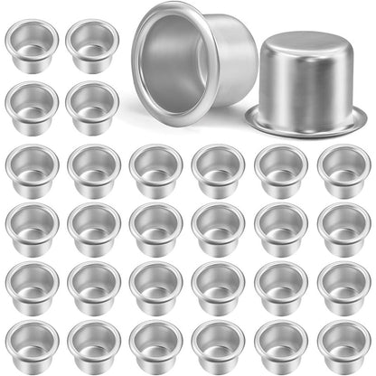 258410 - MBAJTËSE QIRINJSH AONGRAY 20 MM PËR QIRINJ KONIKË, ARGJENDI, 30 COPË