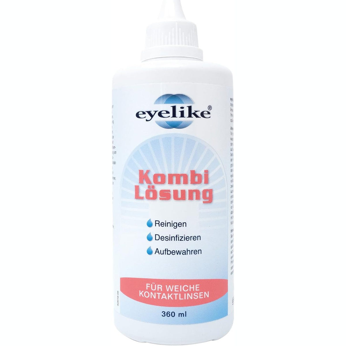 301447 - Zgjidhje Gjithë-në-Një Eyelike, sistem kujdesi për lente kontakt, 360ml