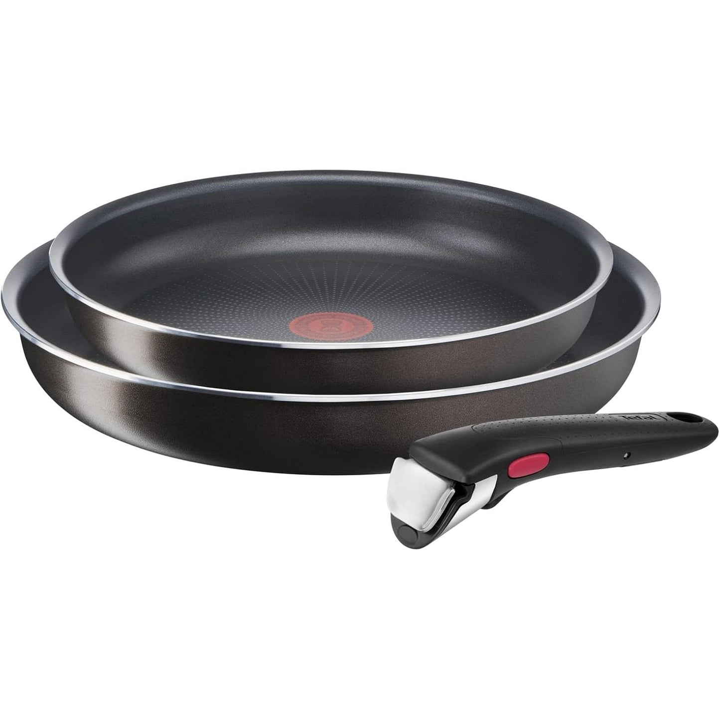 213237 - TEFAL Set me 2 tiganë 24/28 cm, Dorezë e lëvizshme, Veshje jo-Ngjitëse