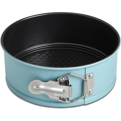 229813 - WENCO Tavë për tortë Mini Premium, Ø 18 cm, shtresë jo ngjitëse, çelik karboni, jeshile mente (versioni 2022)
