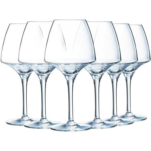 195295 - SHEF DHE SOMELIER - Koleksioni i Hapur - Set me 6 Enë Degustuese Profesionale, Kapacitet 32cl - Stil Moderne dhe Elegante - Prodhuar në Francë