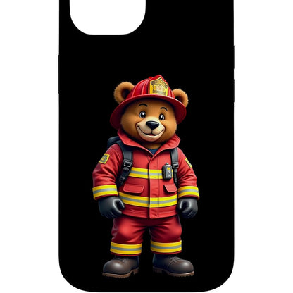 276851 - Kuti për iPhone 14, ide dhuratë për zjarrfikësit, Ariu i Zjarrfikësve