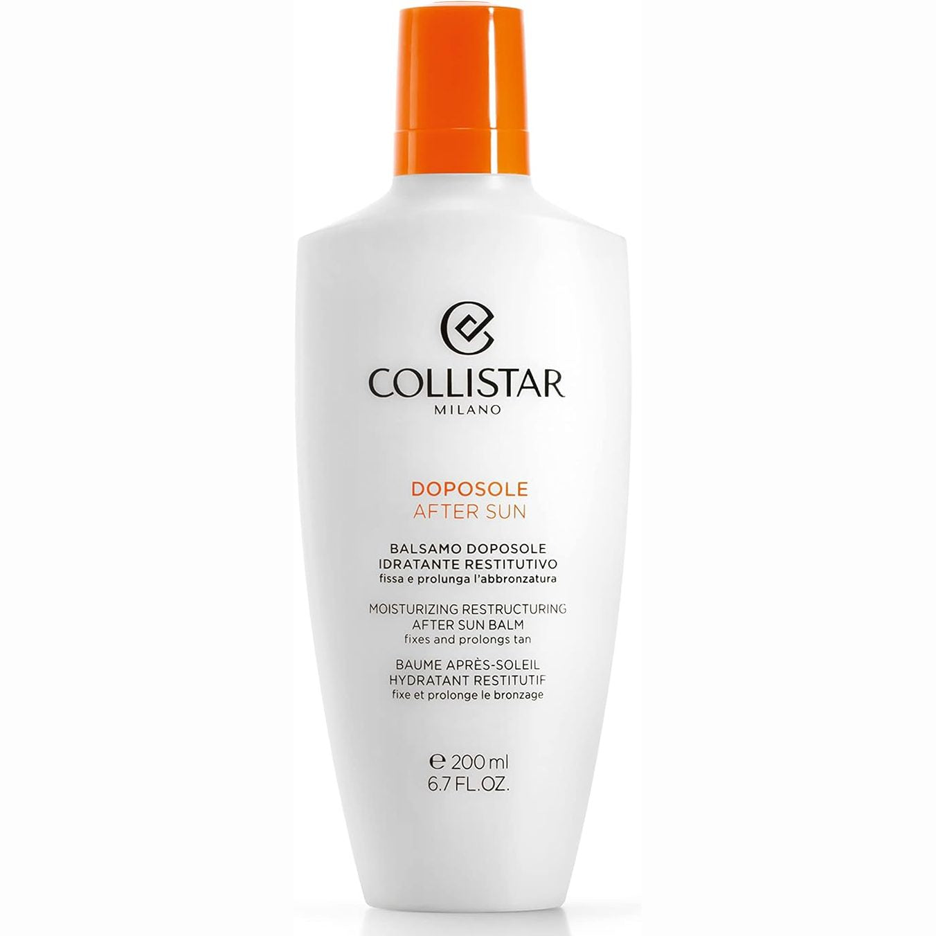 271866 - COLLISTAR Balsam hidratues dhe rigjenerues pas diellit, emulsion ushqyes, 200 ml, absorbohet lehtë, zgjat nxirjen