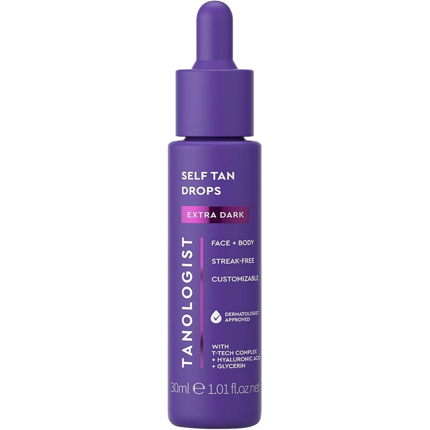 317249 - TANOLOGIST Pika hidratuese vetë-nxirëse - 30 ml, përbërës natyralë, veganë, ekstra të errëta