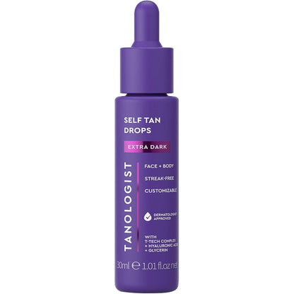317249 - TANOLOGIST Pika hidratuese vetë-nxirëse - 30 ml, përbërës natyralë, veganë, ekstra të errëta