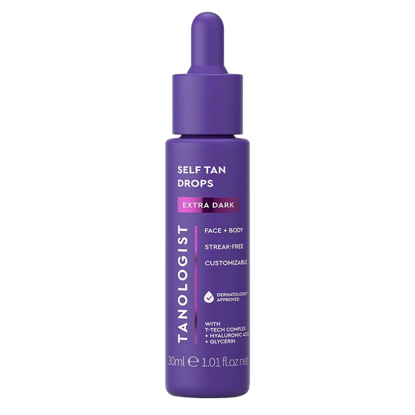 317248 - TANOLOGIST Pika hidratuese vetë-nxirëse - 30 ml, përbërës natyralë, veganë, ekstra të errëta