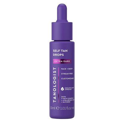 317248 - TANOLOGIST Pika hidratuese vetë-nxirëse - 30 ml, përbërës natyralë, veganë, ekstra të errëta