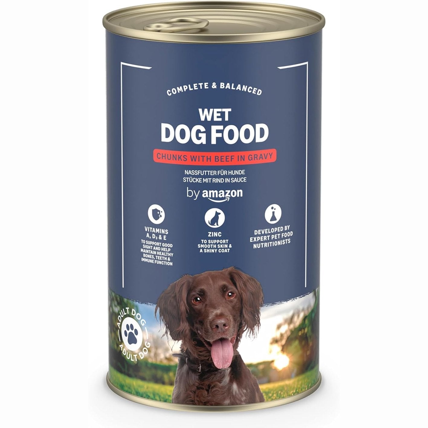 249025 - USHQIM I LAGËT PËR QEN AMAZON, Copa viçi në salcë 1.24 kg