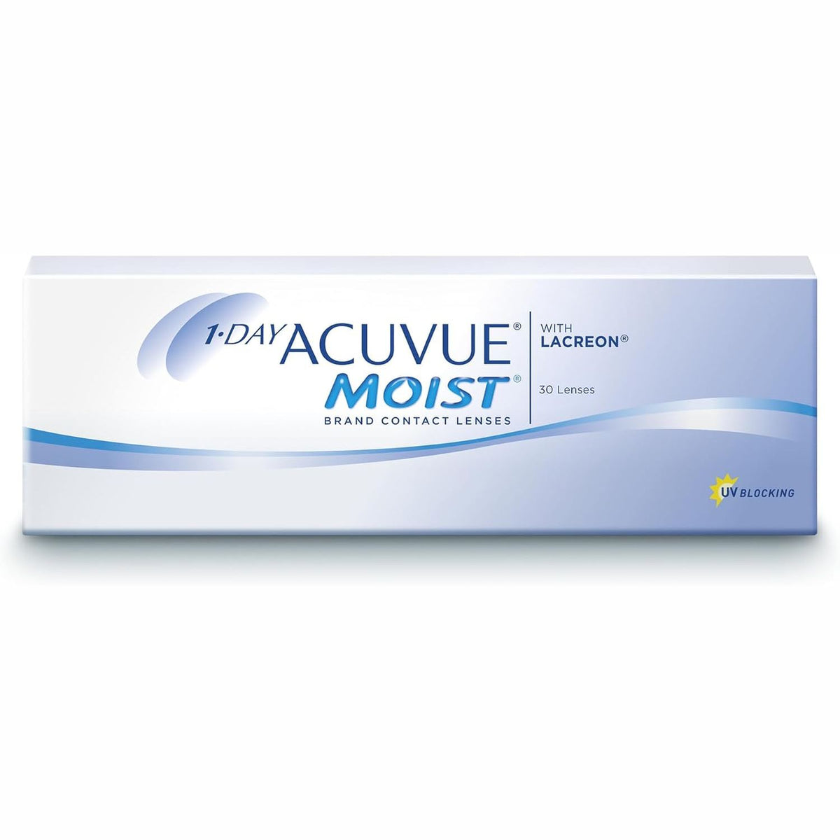 316792 - ACUVUE MOIST Lente kontakti ditore 1.75 dioptri, BC 8.5, Mbrojtje nga rrezet UV, 28 lente, për sy të ndjeshëm dhe persona që vuajnë nga alergjitë