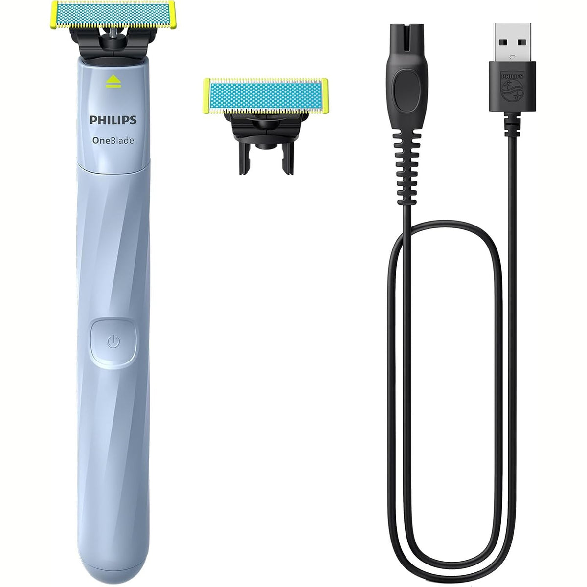 306092 - PHILIPS OneBlade First Shave, sistem hibrid elektrik rroje për adoleshentë, modeli QP1324/30