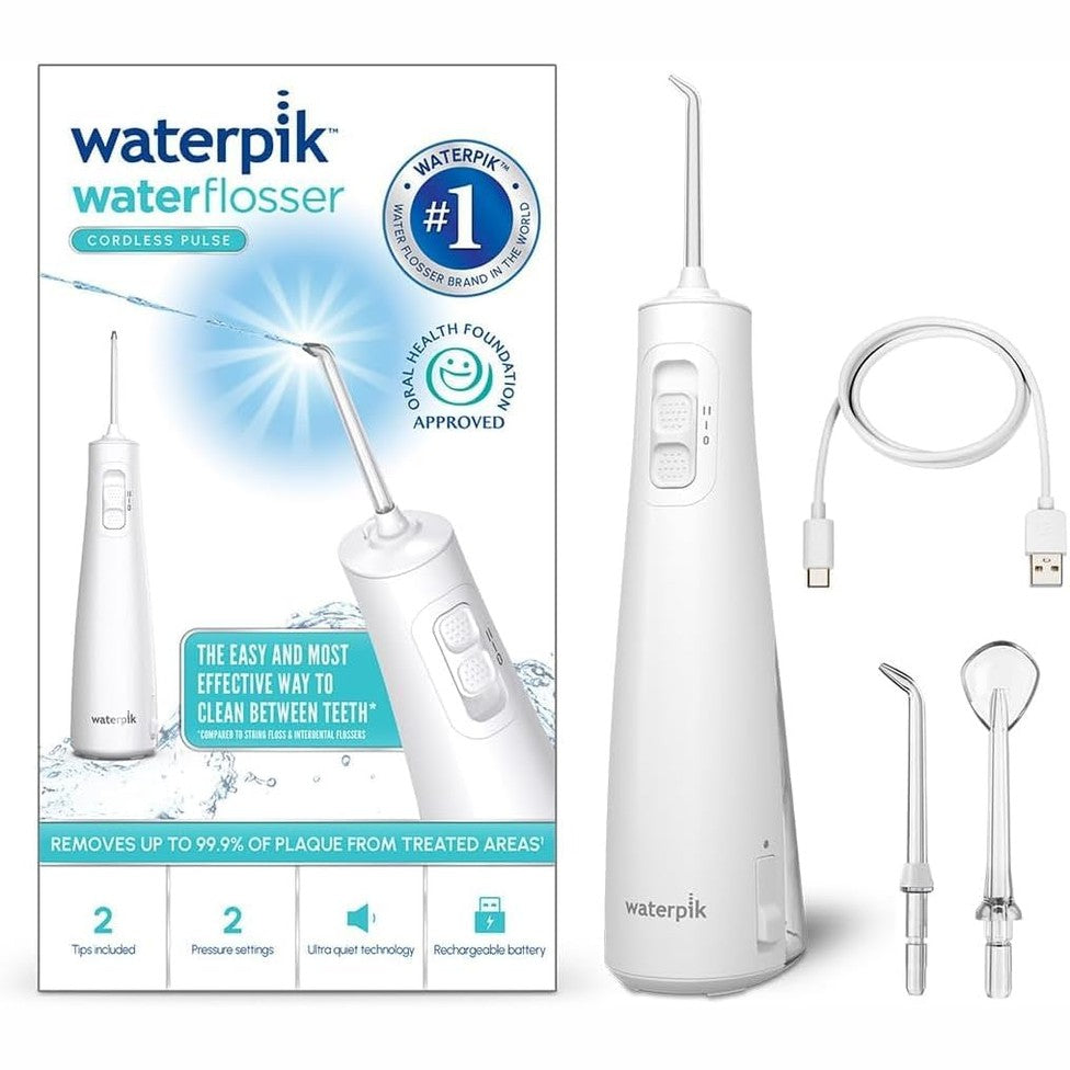 289604 - WATERPIK Pastrues uji pa tel Pulse, i bardhë