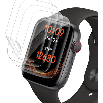 276660 - CARANTEE Mbrojtëse ekrani me 4 copë TPU prej qelqi të temperuar për Apple Watch Series SE/6/5/4, 40 mm