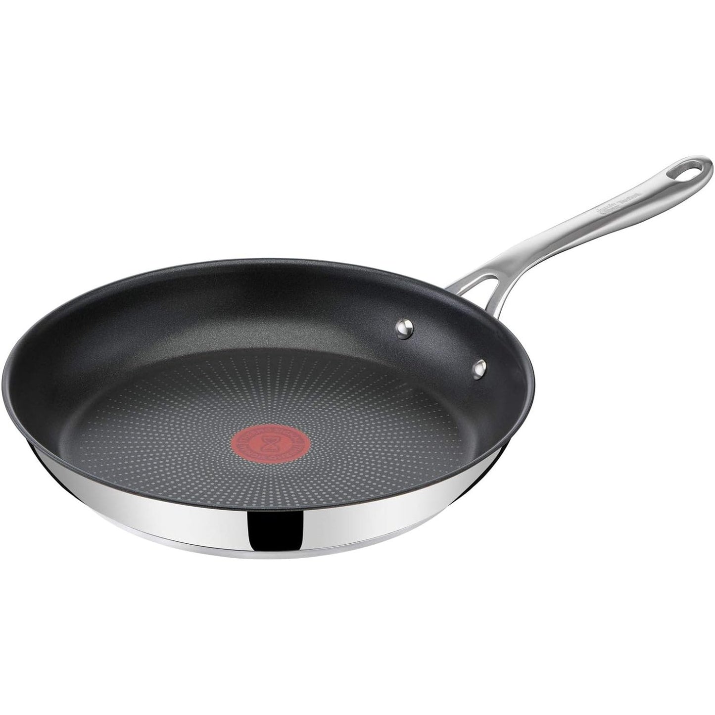 183339 - TIGAN JAMIE OLIVER COOK'S DIRECT prej çeliku inox 24 cm, shtresë jo ngjitëse, tregues gatimi, dorezë me thumba për siguri, i gatshëm për induksion E3040444