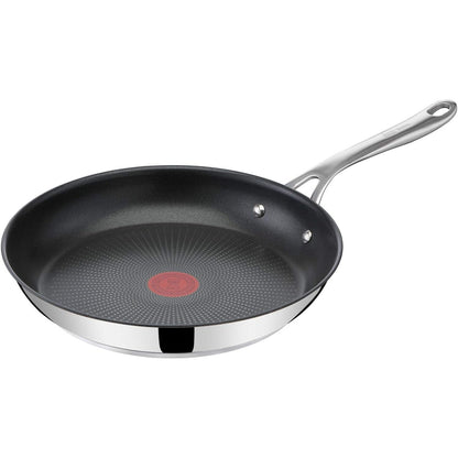 183339 - TIGAN JAMIE OLIVER COOK'S DIRECT prej çeliku inox 24 cm, shtresë jo ngjitëse, tregues gatimi, dorezë me thumba për siguri, i gatshëm për induksion E3040444