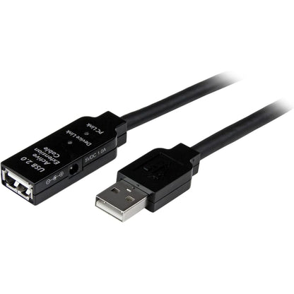 273130 - STARTECH.COM Kabllo zgjatues aktiv USB 2.0 10m - St/Bu - Kabllo zgjatues/përsëritës USB