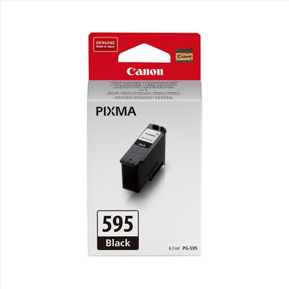 320084 - CANON Fishekë boje PG-595 origjinale, Deri në 180 faqe A4, E pajtueshme me printerët PIXMA TS, 1 x Fishekë e zezë