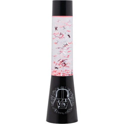 196196 - DISNEY - Llambë me Shkëlqim Star Wars Darth Vader me Anije Kozmike, Licencë Zyrtare, Dritë Nate për Dhomë Gjumi, Dekor për Dhomën e Lojërave, Ngjyra e Zezë