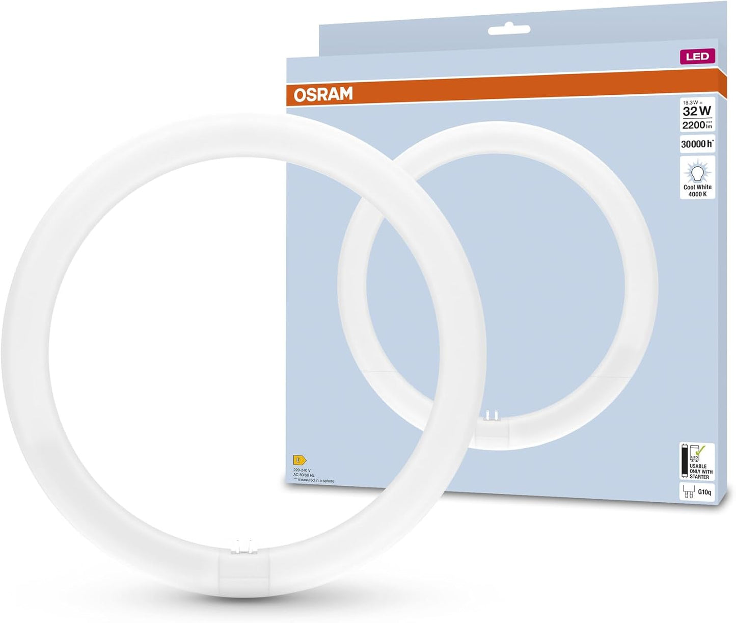 256858 - OSRAM LED TUBE T9C EM 32, tub LED 18.3W, 2200lm, 4000K, dritë e bardhë e ftohtë