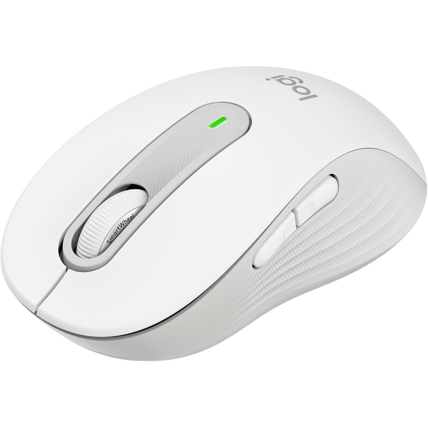 266526 - LOGITECH Maus pa tel Signature M650, për duar të vogla deri të mesme, bateri 2-vjeçare, Bluetooth, i bardhë