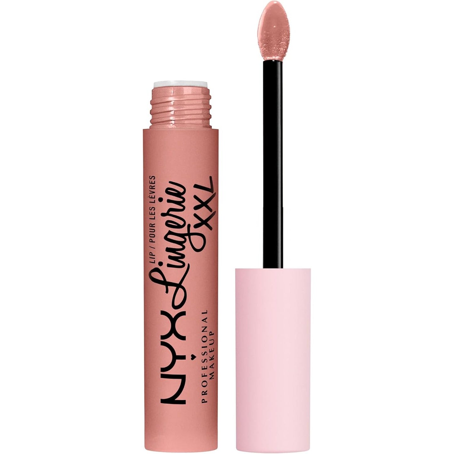 321879 - NYX PROFESSIONAL MAKEUP Lip Lingerie XXL, Buzëkuq i Lëngshëm Mat, Formulë Vegane