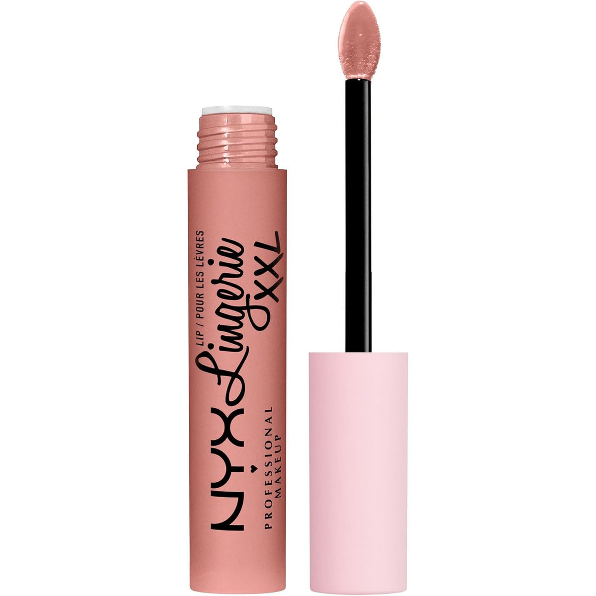 297564 - NYX PROFESSIONAL MAKEUP Lip Lingerie XXL, Buzëkuq i Lëngshëm Mat, 4 ml
