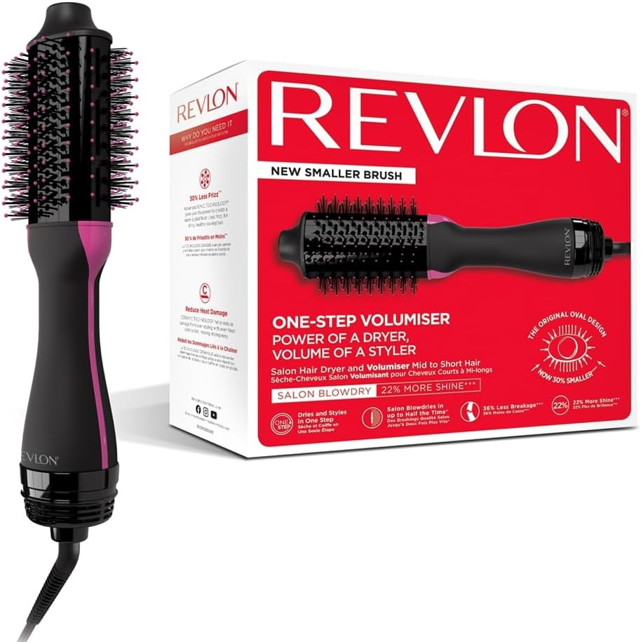 292645 - REVOLON Tharëse flokësh me një hap për volum, Teknologji jonike dhe qeramike, RVDR5282UKE