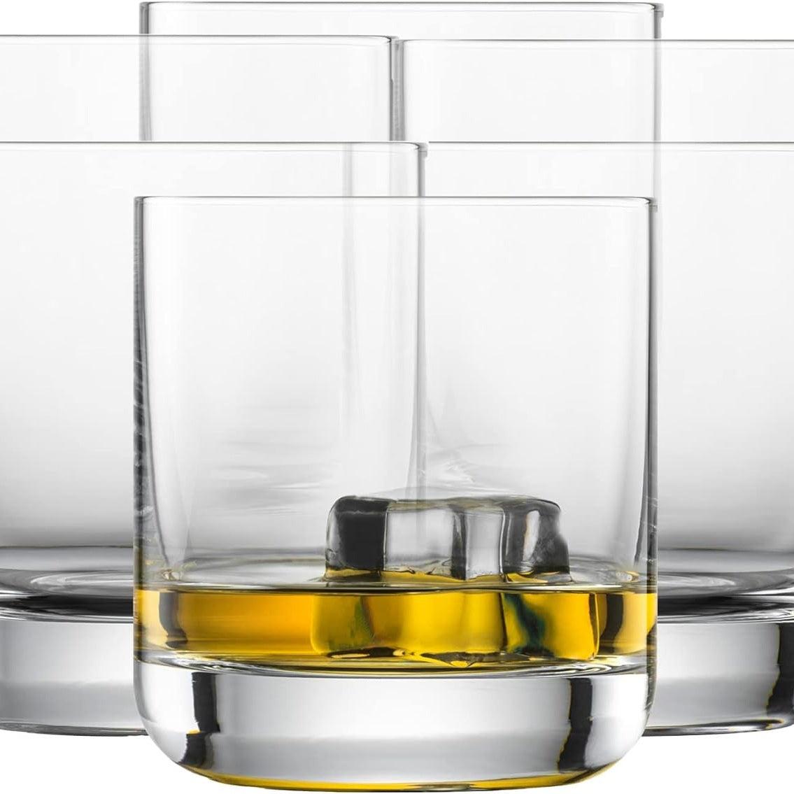 256547 - SCHOTT ZWIESEL Set i thjeshtë me 6 gota për uiski, gota për uiski dhe pije alkoolike të bëra prej qelqi kristali Tritan, e sigurt për lavastovilje, 123664
