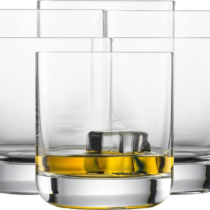 256547 - SCHOTT ZWIESEL Set i thjeshtë me 6 gota për uiski, gota për uiski dhe pije alkoolike të bëra prej qelqi kristali Tritan, e sigurt për lavastovilje, 123664