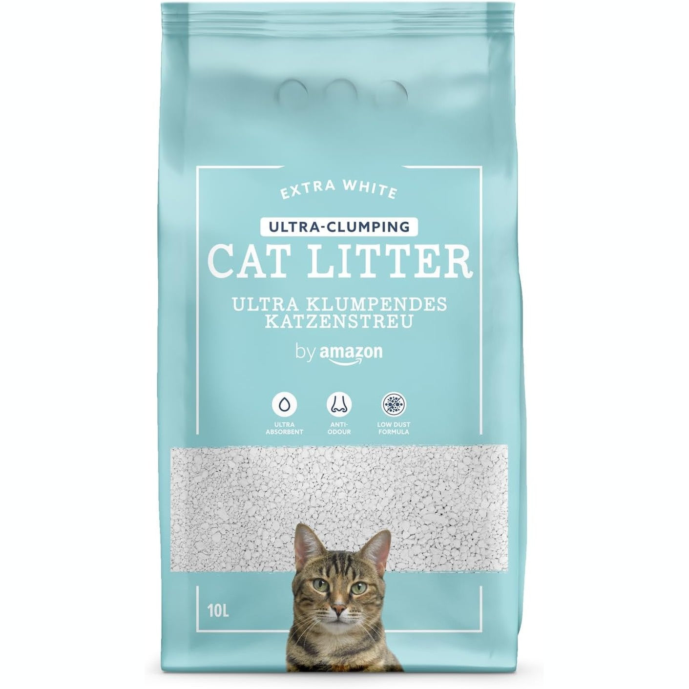 257741 - AMAZON Plehra Ultra e Bardhë me Grumbullim për Mace, 10 L