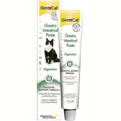 258318 - GimCat EXPERT LINE Pastë Funksionale Gastrointestinale për Macet, 1 tub (1 x 50 g)