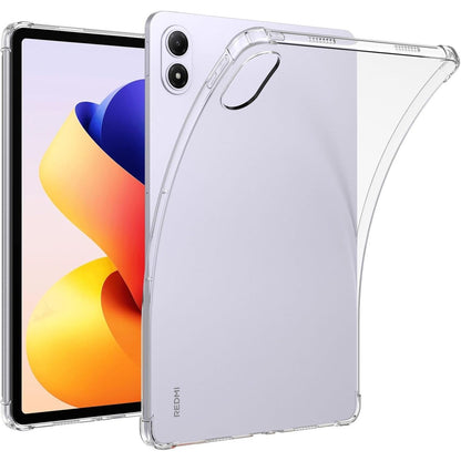 320406 - QJONSIU Mbrojtëse e pajtueshme me Xiaomi Redmi Pad 2 Pro Mbrojtje e butë e jastëkut të ajrit TPU Mbrojtëse ultra e hollë kundër goditjeve transparente