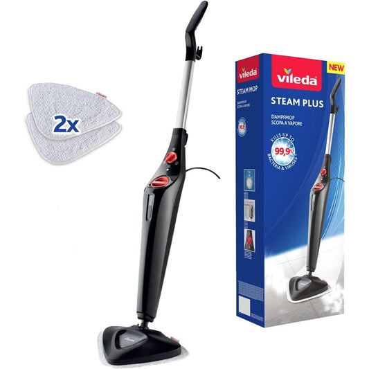 177121 - VILEDA Steam Plus - Pastrues me Avull me Pastrues të Qilimave, Kapacitet Rezervuari 0.4L