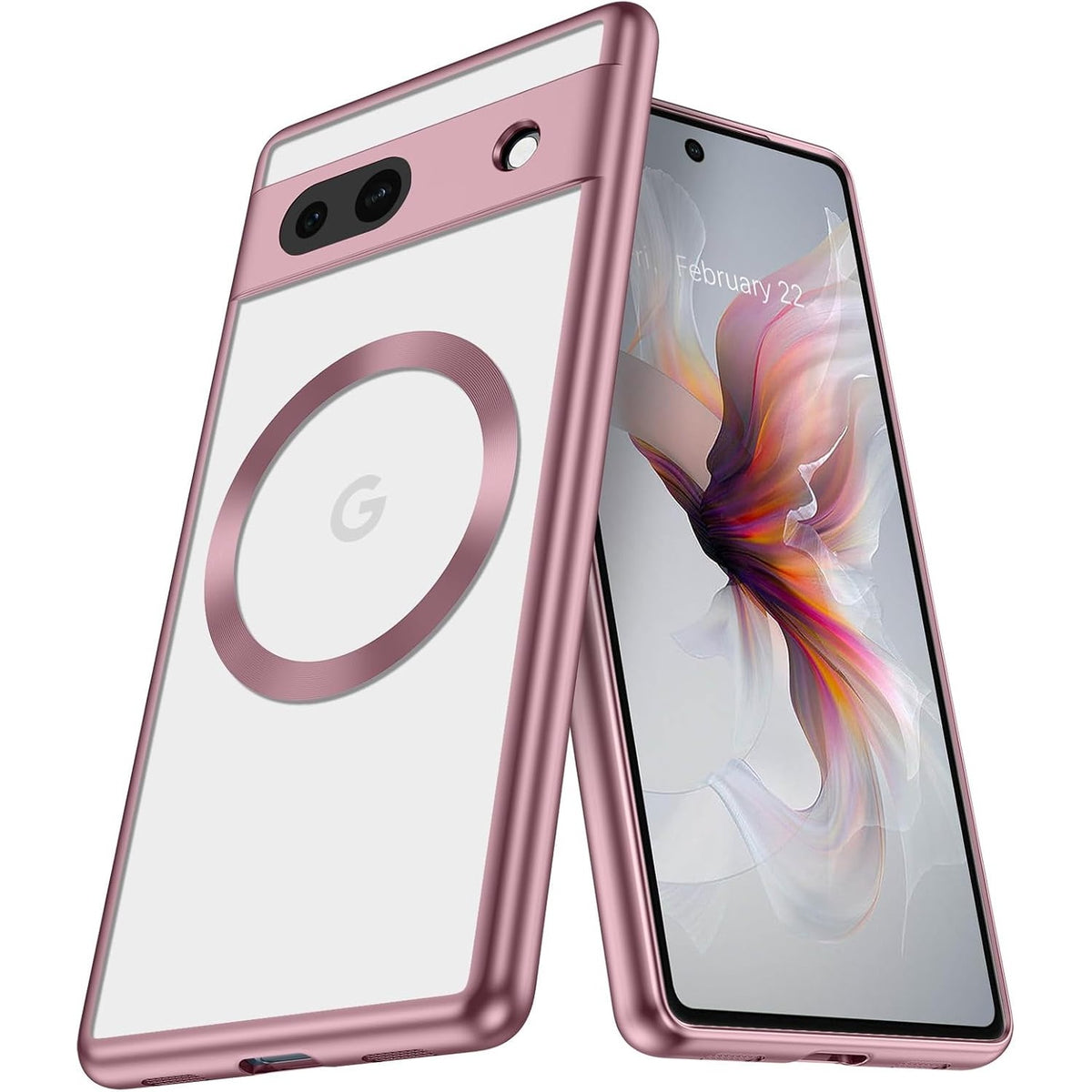 299973 - BENTOBEN Mbulesë mbrojtëse magnetike për Google Pixel 7a, e pajtueshme me MagSafe, TPU e butë, rezistente ndaj goditjeve, 6.1 inç