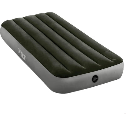 314197 - INTEX Dyshek ajri Downy - 1 person + Pompë këmbësh e integruar