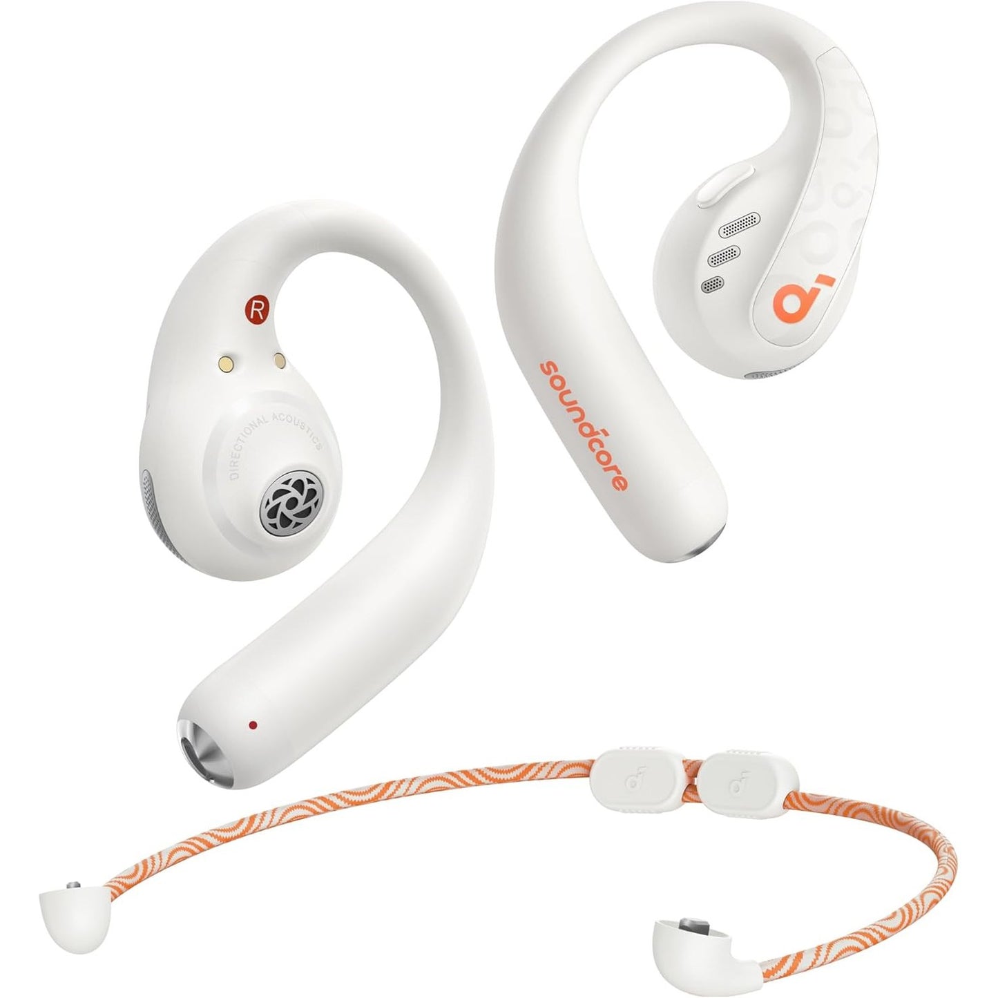 267610 - ANKER Kufje Soundcore AeroFit Pro me vesh të hapur, Jetëgjatësi baterie 46 orë, Tingull intensiv LDAC, Ultra të lehta, Bluetooth 5.3, Rezistencë ndaj ujit IP55