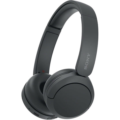 273270 - SONY WH-CH520 - Kufje Bluetooth pa tel, mikrofon i integruar - deri në 50 orë jetëgjatësi baterie, karikim i shpejtë - i zi