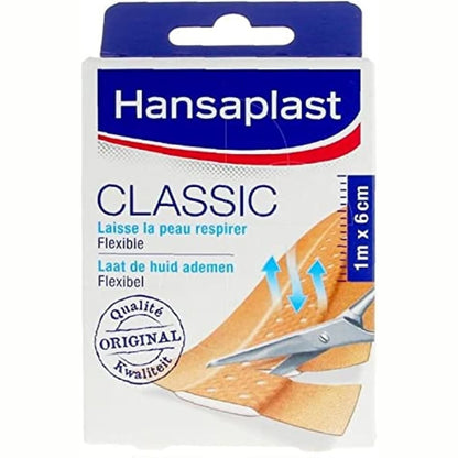 319199 - HANSAPLAST CLASSIC - Flastra Klasike, 10 shirita 10 x 6 cm, rezistent ndaj ujit, forcë e lartë ngjitëse