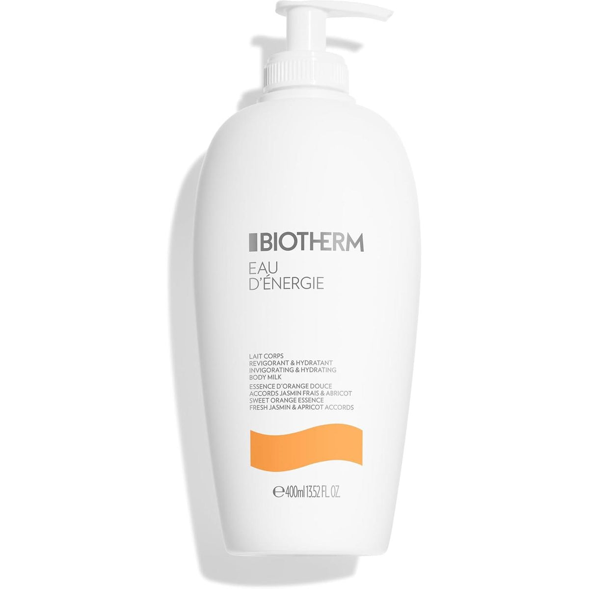 298230 - BIOTHERM Locion trupi Eau d'Énergie me Life Plankton, vaj kajsie dhe vaj ulliri, 400 ml, intensiv hidratues