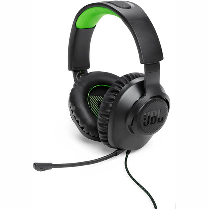 273408 - JBL Kufje Quantum 100X - Kufje për Lojëra me Tel, Mikrofon të Lëvizshëm, Të Dizajnuara për Xbox, E Zezë dhe Jeshile
