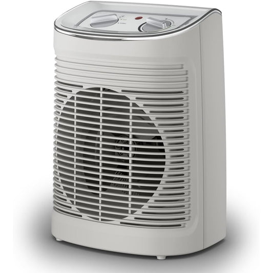 164352 - ROWENTA Ngrohës me Ventilator Instant Comfort Aqua SO6510, i Fuqishëm dhe i Qetë, i Sigurt për Përdorim në Banjo, me Panel Kontrolli dhe Standard Mbrojtjeje nga Lagështia