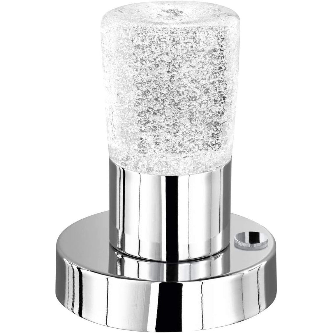 226614 - TRIO LIGHTING Llambë tavoline LED Cristo 529690100, metal krom, xham kristali, përfshirë LED 4.3 vat