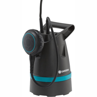 312738 - GARDENA Pompë zhytëse për ujë të pastër 8600 Basic, shpejtësi rrjedhjeje deri në 8600 l/orë, thithje e sheshtë deri në 4 mm, çelës notues, 9001-47
