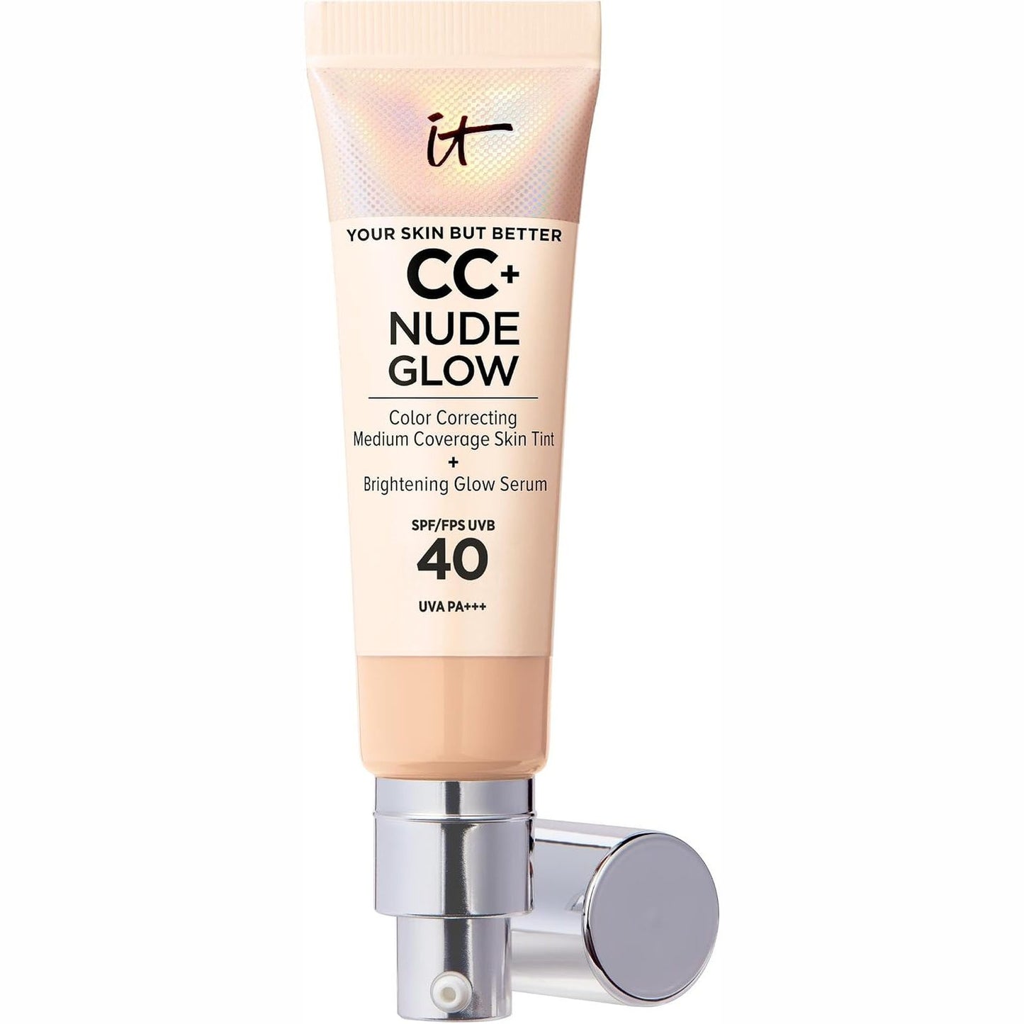 271379 - IT COSMETICS Cc+ Nude Glow Foundation + Glow Serum Spf40, Light Medium, 32 ml