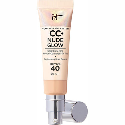 271379 - IT COSMETICS Cc+ Nude Glow Foundation + Glow Serum Spf40, Light Medium, 32 ml