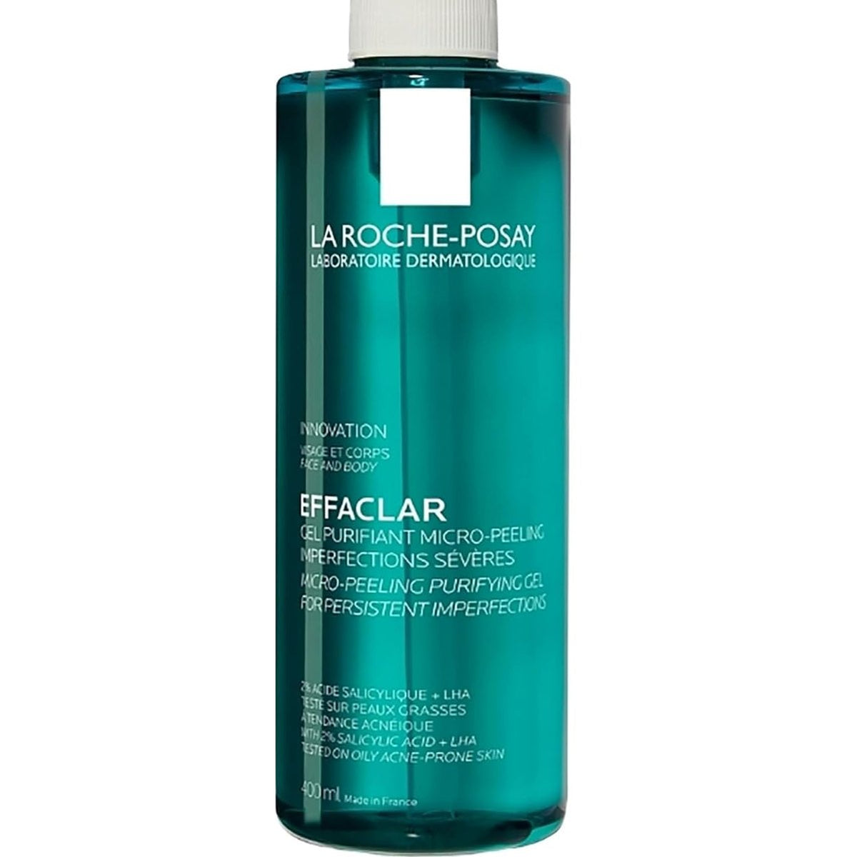 311748 - LA ROCHE-POSAY Effaclar Xhel Pastrues Mikro-Peeling, i Lëmuar, 400 ml
