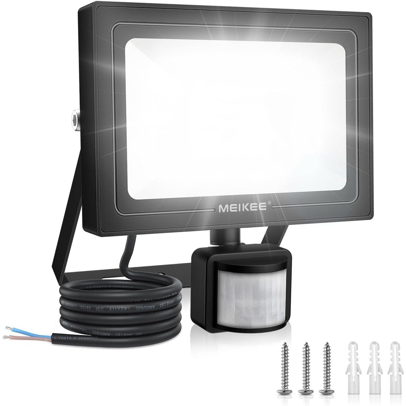 216364 - MEIKEE Dritë LED 15W me Sensor Lëvizjeje, 1200LM, 6500K, IP66